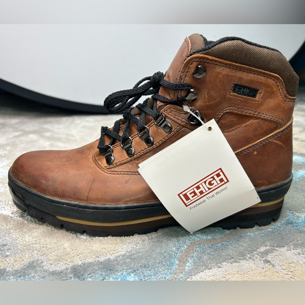 Men’s Safety Toe Leather Work Boot